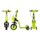 Tri-Scooter 3-in-1 WORKER Noggio with Light-Up Wheels - Green