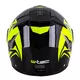 Flip-Up Motorcycle Helmet W-TEC Vexamo PR Black Graphic