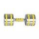 Chrome Dumbbell inSPORTline Yellsteel 12 kg