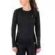 Koszulka damska fitness z długim rękawem longsleeve inSPORTline T-Long - Czarny