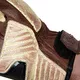 Leather Motorcycle Gloves W-TEC Retro - Brown-Beige