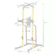 Samostojná hrazda inSPORTline Power Tower PT250 - 2. akosť