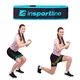 Resistance Band inSPORTline Hiplop M - Azure