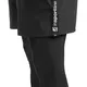 Herrenleggings 2in1 inSPORTline Closefit - schwarz