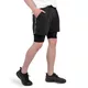 Men’s Shorts 2-in-1 inSPORTline Closefit Short - Black