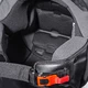 Robogó bukósisak W-TEC FS-701LB Leather Black - fekete