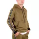 Pánska mikina inSPORTline Straphoodie - khaki - khaki