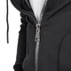 Pánská tepláková bunda inSPORTline Comfyhoodie Man - černá