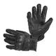 Leather Motorcycle Gloves B-STAR McLeather - Black