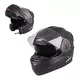 W-TEC YM-925 Klapphelm - Pure Matt Black