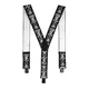 Suspenders Black Heart Lola