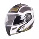 Flip-Up Motorcycle Helmet W-TEC NK-839 - Matt Black