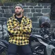 Koszula motocyklowa W-TEC Terchis - Pomarańczowy