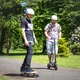 Elektrický longboard Skatey 400 černo-oranžový