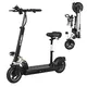 E-Scooter W-TEC Saturian II 10” w/ Seat - Black