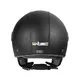 W-TEC FS-701LB Scooter-Helm aus schwarzem Leder