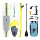 Paddleboard s příslušenstvím inSPORTline WaveTrip 10'6" G3 - žlutá