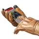 B-STAR Chatanna Leder-Moto-Handschuhe - vintage braun