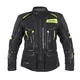 Moto bunda W-TEC Aircross - čierna-fluo žltá