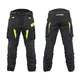 Motorcycle Pants W-TEC Aircross - Black-Gold - Black-Fluo Yellow