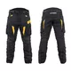 W-TEC Aircross Motorradhosen - Schwarz - Gold