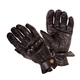 Summer Leather Motorcycle Gloves B-STAR Prelog - Brown - Black