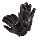 Usnjene moto rokavice W-TEC Trogir - črna - črna