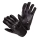 Leder-Sommer-Motorradhandschuhe W-TEC Boldsum - schwarz