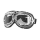 W-TEC YM-629 Motorradhelm mit Ageless Brille - mattschwarz