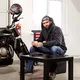 Moto čelada W-TEC Café Racer - Big Star