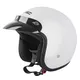 Kask motocyklowy otwarty chopper W-TEC AP-75 - Biała perła