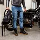 Motorcycle Boots W-TEC Artway - Black with beige sole