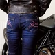 Dámské moto džíny W-TEC Rafael - modrá