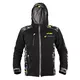 Férfi softshell motoros kabát W-TEC Kybero - fekete-fluo - fekete-fluo