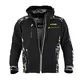 Férfi softshell motoros kabát W-TEC Kybero - fekete-fluo