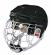 Каска за хокей WORKER Joffy - бяло, S (50-56) - черен