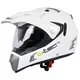 Kask motocyklowy W-TEC NK-311 blenda - White Shine