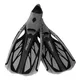 Diving Fins Aqua Speed INOX L - Black - Black