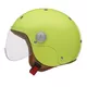 Motorcycle Helmet NOX N217K with 3 Different Inner Liner Sizes - Fluo Yellow