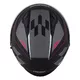 Motorcycle Helmet Cassida Jet Tech RoxoR Matte Black/White/Red/Gray