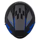 Cassida Jet Tech RoxoR Motorradhelm schwarz matt/blau/grau/weiß