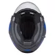 Cassida Jet Tech RoxoR Motorradhelm schwarz matt/blau/grau/weiß