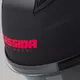 Motorcycle Helmet Cassida Jet Tech RoxoR Matte Black/Fluo Red/Gray