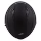 Motorcycle Helmet Cassida Jet Tech Matte Black/Gray Logos 2023 - Black Matte/Grey