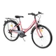 Rower dla dzieci DHS Kreativ Citystyle 2414 24" - model 2015 - Biały - Różowy