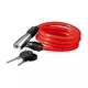 Spiral cable lock KELLYS K-1026S - Red - Red