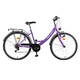 Dámsky trekingový bicykel DHS 2614 - fialová