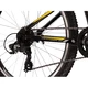 Juniorský bicykel Kross Hexagon JR 1.0 24" Gen 003 - čierna/strieborná/žltá