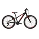 Juniorský bicykel Kross Level JR 2.0 24" Gen 002 - čierno-červená