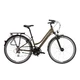 Dámsky trekingový bicykel Kross Trans 3.0 28" - model 2021 - khaki/čierna
